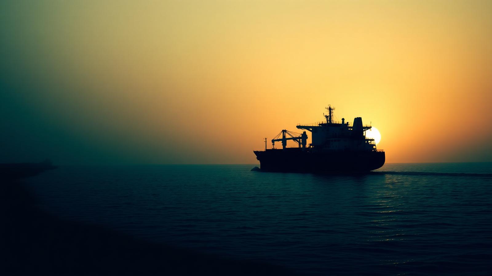 Oil tanker in the Strait of Hormuz amid Iran war fears and rising crude prices