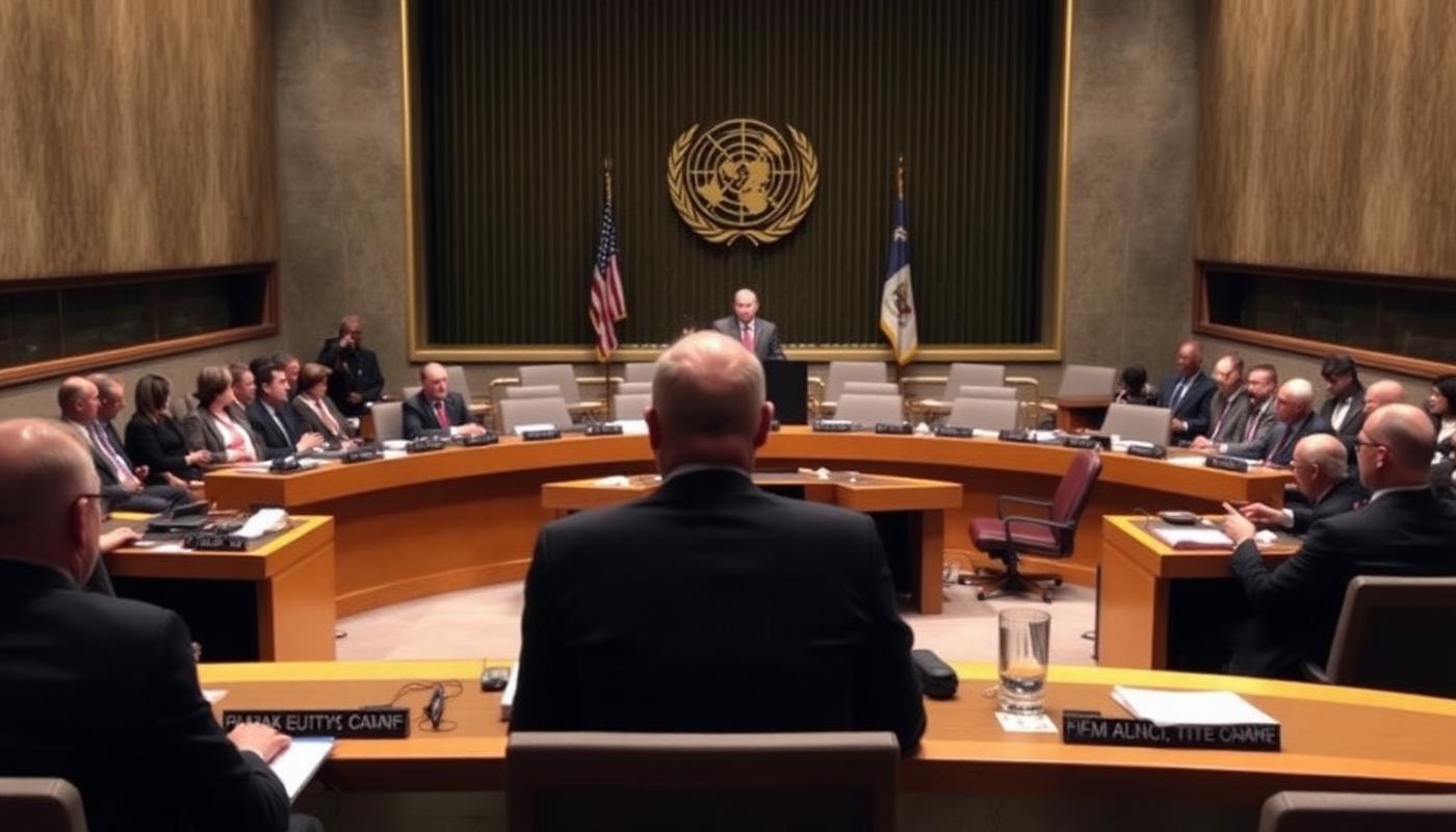 UN Security Council emergency session on the Israel-Iran crisis